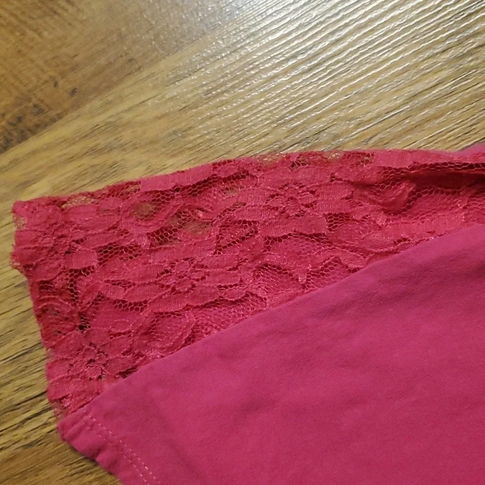 2 Girls Long Sleeve Shirts- LOVE‎ by Children's Place & Cat by Wonder Nation 7-8